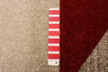 Hadley Grey / Red 7'10" x 10'2" Area Rug