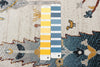 Pine Ivory Machine Washable Area Rug - 6'0" x 9'0"