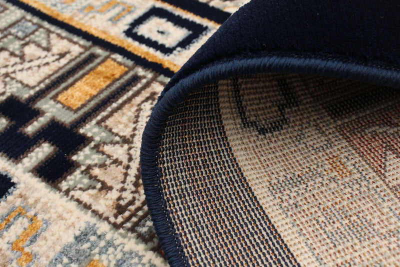 Quincy Navy Blue Area Rug - 7'10\" x 10'2\"