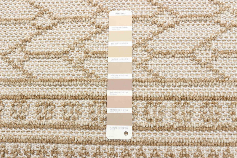 Thandazile Taupe Area Rug - 2'6\" x 8'0\"