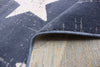 Ira Navy 4'7" x 6'7" Area Rug