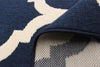 Sophie Ivory-Navy Area Rug - 4'7" x 6'7"
