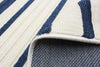 Talya Blue-Ivory 2'8" x 4'11" Area Rug