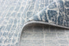 Kecia Navy/cream Rug 8'0" X 10'0" Area Rug