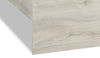 Abby 5-Piece King Bedroom Package - {Rustic}, {Industrial} style Bedroom Package in White {Engineered Wood}