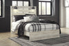 Abby 6-Piece Queen Bedroom Package - {Rustic}, {Industrial} style Bedroom Package in White {Engineered Wood}