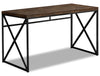 Brady Reclaimed Wood Look Desk - Brown
