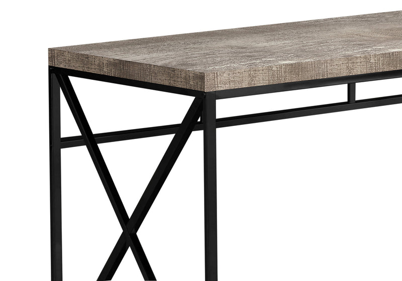 Brady 47.25\" Reclaimed Wood Look Office Desk - Taupe