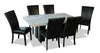 Cami 7-Piece Dining Set - Black