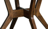 Chelsea 5-Piece Round Dining Table Package with Aqua Chairs - {Contemporary} style Dining Room Set