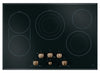 Café 5-Piece Electric Cooktop Brushed Bronze Knobs - CXCE1HKPMBZ - Accessory Kit in Brushed Bronze