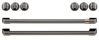 Café Electric Range Brushed Black Knobs and Handles Set - CXFCEHKPMBT