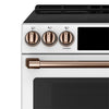 Café Induction Range Brushed Copper Knobs and Handles Set - CXFCHHKPMCU - Accessory Kit in Brushed Copper