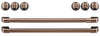 Café Induction Range Brushed Copper Knobs and Handles Set - CXFCHHKPMCU - Accessory Kit in Brushed Copper