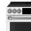 Café Induction Range Brushed Stainless Steel Knobs and Handles Set - CXFCHHKPMSS - Accessory Kit in Brushed Stainless