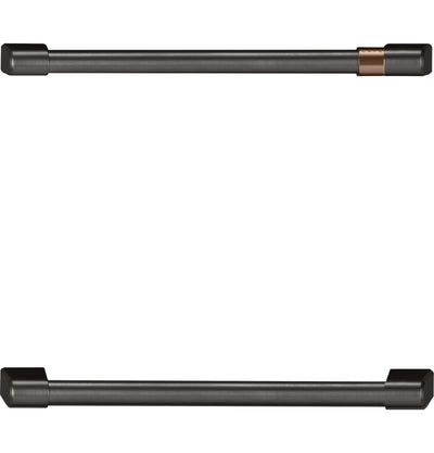 Café Dual-Drawer Refrigerator Brushed Black Handle Set - CXMA3H3PNBT - Accessory Kit in Brushed Black 