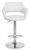 Finn Bar Stool - White - {Modern} style Bar Stool in White {Metal}