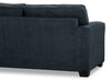 Fiona Chenille Full-Size Sofa Bed - Navy