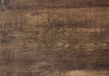 Brown Reclaimed Wood Black Metal Accent Table