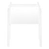 White White Metal Side Table