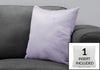 Light Purple Feathered Velvet 1pc Pillow