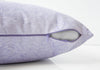 Light Purple Feathered Velvet 1pc Pillow