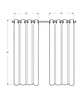 Ivory Darkening 2-Piece Curtain Panel - 52" x 95"