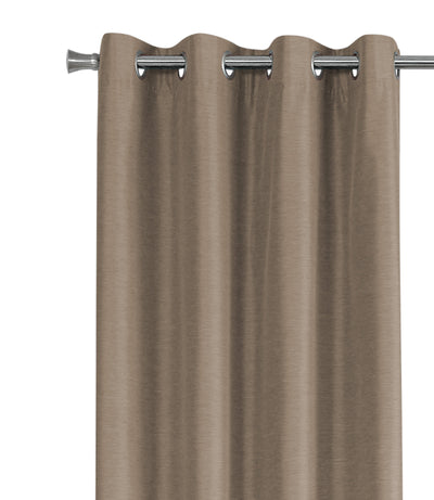Brown Solid Blackout 2-Piece Curtain Panel - 52" x 84"