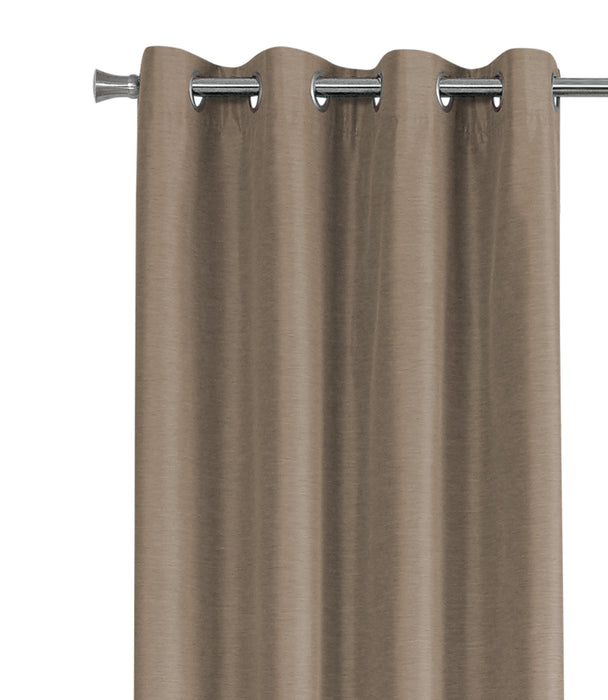 Brown Solid Blackout 2-Piece Curtain Panel - 52\" x 95\"