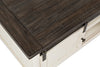Madison Barn Door Coffee Table – White - {Rustic}, {Modern}, {Contemporary} style Coffee Table in White {Reclaimed Wood}