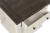 Madison End Table – White - {Rustic}, {Modern}, {Contemporary} style End Table in White {Reclaimed Wood}