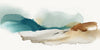 "Inky Blue Mountains" Giant Art 72x36 Wall Art