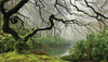 \"Garden Mist\" Giant Art 84x48 Wall Art