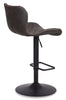 Seth Bar Stool - Grey - {Modern} style Bar Stool in Grey {Metal}