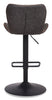 Seth Bar Stool - Grey - {Modern} style Bar Stool in Grey {Metal}
