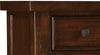 Sonoma 5-Piece King Storage Bedroom Set - Dark Brown - Rustic style Bedroom Package in Dark Brown