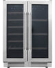 Thor Kitchen 24" Under-Counter Dual-Zone Wine and Beverage Cooler - TBC2401DI - Beverage Centre in Stainless Steel