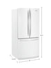Whirlpool 20 Cu. Ft. Wide French-Door Refrigerator - WRF560SFHW - Refrigerator in White