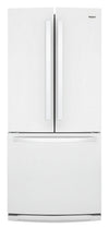 Whirlpool 30\" 20 Cu. Ft. French-Door Refrigerator - White - WRF560SFHW