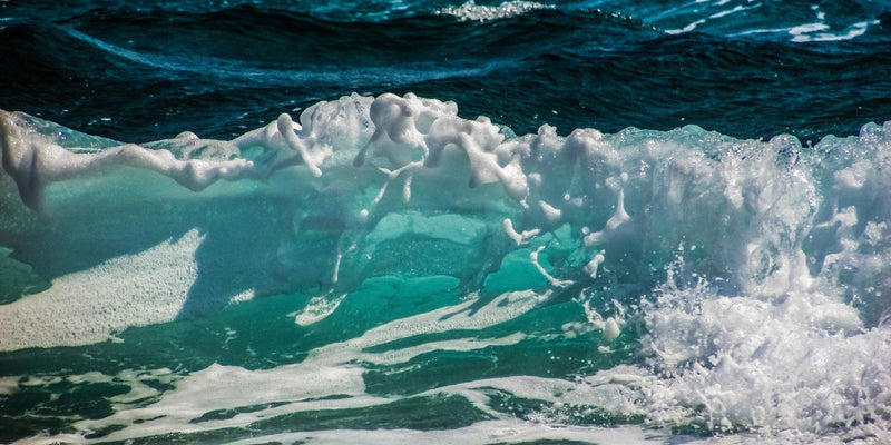 \"Broken Waves\" Giant Art 72x36 Wall Art