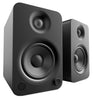 Kanto Living Speaker - Kanto YU6 Powered Bluetooth Bookshelf Speakers with Phono Preamp for Turntable - YU6MB
