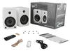 Kanto Living Speaker - Kanto YU6 Powered Bluetooth Bookshelf Speakers with Phono Preamp for Turntable - YU6MW