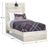 Abby Twin Panel Bed