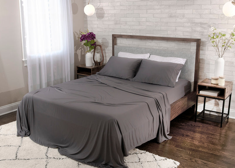 BEDGEAR Dri-Tec® 3-Piece Twin XL Sheet Set - Grey