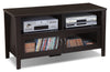 Bailey 47" TV Stand – Coffee Bean - Contemporary style TV Stand in Coffee Bean Medium Density Fiberboard