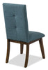 Chelsea Fabric Dining Chair – Aqua