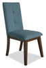 Chelsea Fabric Dining Chair – Aqua