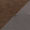Chelsea 5-Piece Round Dining Table Package with Brown Chairs