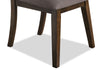 Chelsea Fabric Dining Chair – Brown