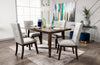 Chelsea 5-Piece Rectangular Dining Package - Grey Brown|Ensemble de salle à manger Chelsea 5 pièces avec table rectangulaire - gris-brun|CHELGDP5